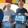 A sinistra Adriano Sanson premiato nel 2024