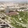 Il rendering del parco