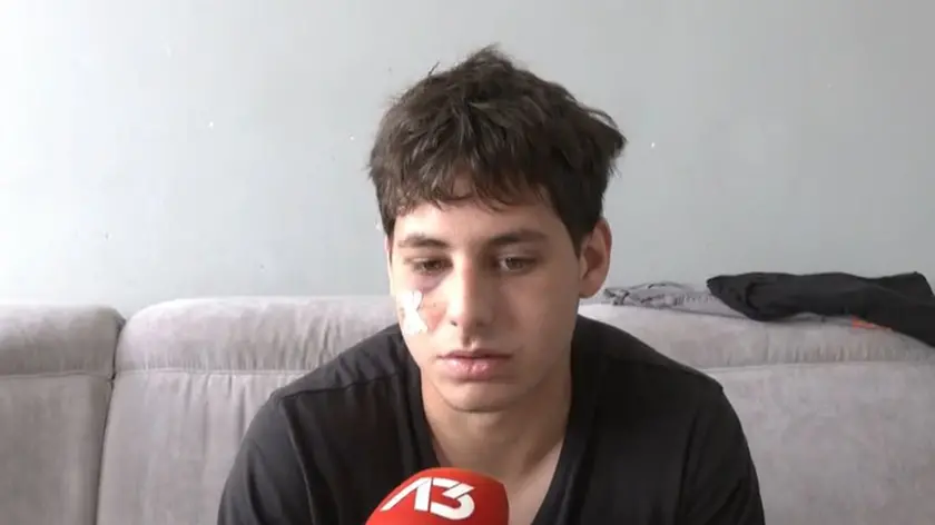 Kevin Stangherlin, 18enne di Maser, vittima dell'aggressione