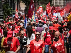 Una manifestazione promossa dalla Cgil
