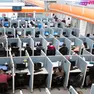 Operatori di telemarketing al lavoro