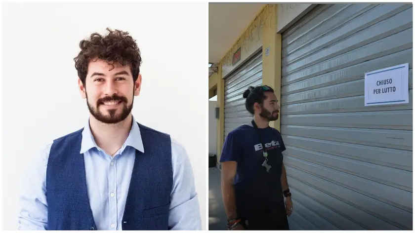 Matteo Tomasi, morto a 25 anni e il negozio dei genitori chiuso per lutto