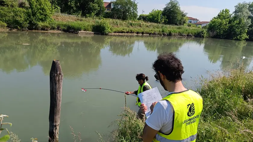 I campionamenti sul Sie da parte di Legambiente