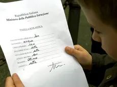 Una vecchia pagella scolastica: da quest'anno tornano i giudizi sintetici