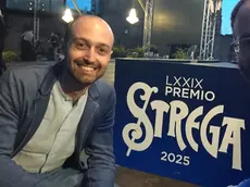 Michele Ruol alla proclamazione della cinquina finalista del Premio Strega 2025