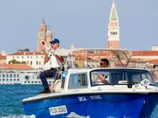 La polizia locale di Venezia in azione