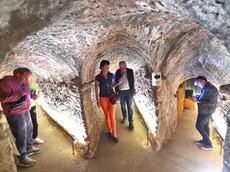 Alla scoperta delle gallerie sotterranee di Contromina del Rivellino R2 e di Baluardo Donato, a Palmanova, recentemente riqualificate e ampliate. Foto Petrussi