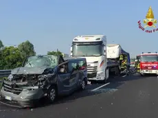 I mezzi incidentati