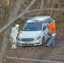 L’auto di Bledar Dedja accanto alla quale fu trovato il corpo