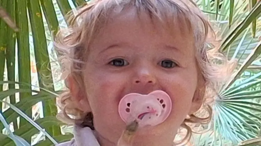 La piccola Viviana Maria Barel