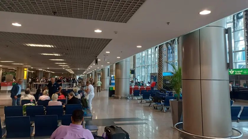 I pellegrini veneziani sono arrivato al Cairo in attesa di imbarcarsi per Venezia