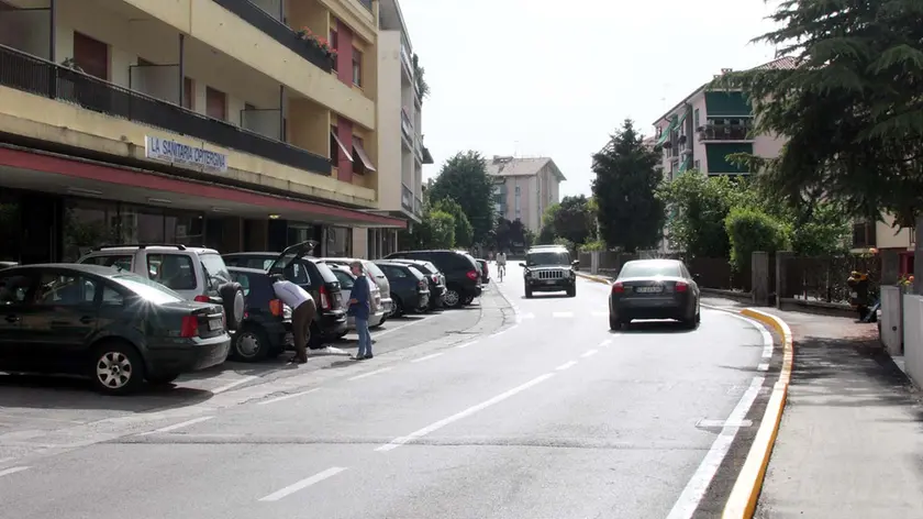 Uno scorcio di via Maddalena