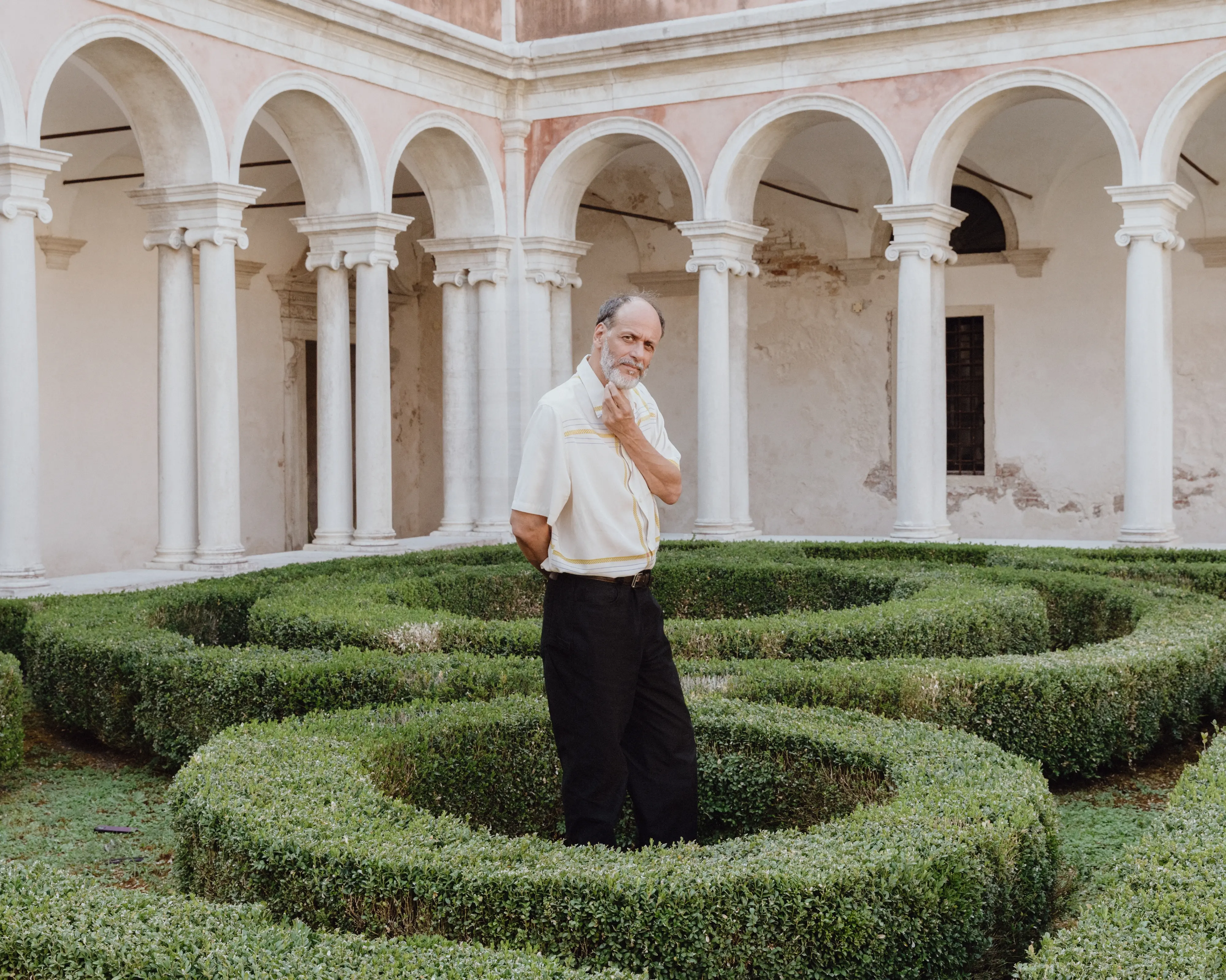 Il regista Luca Guadagnino immortalato da Matteo De Mayda