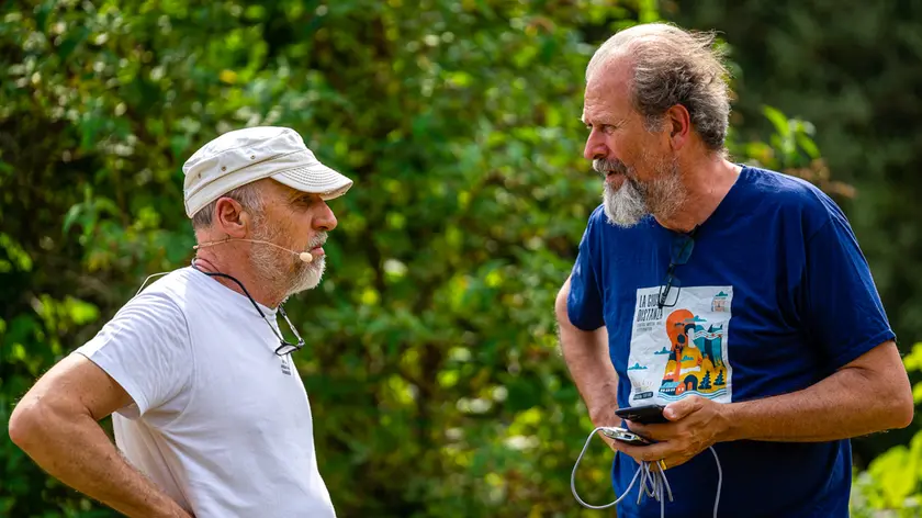 Marco Paolini e Mirko Artuso al festival La Giusta Distanza
