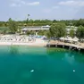 La spiaggia della Baita al Lago di Castelfranco