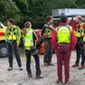Gli uomini del Soccorso alpino della val di Zoldo