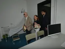 Un momento dell'inaugurazione dell'ambulatorio a Conegliano