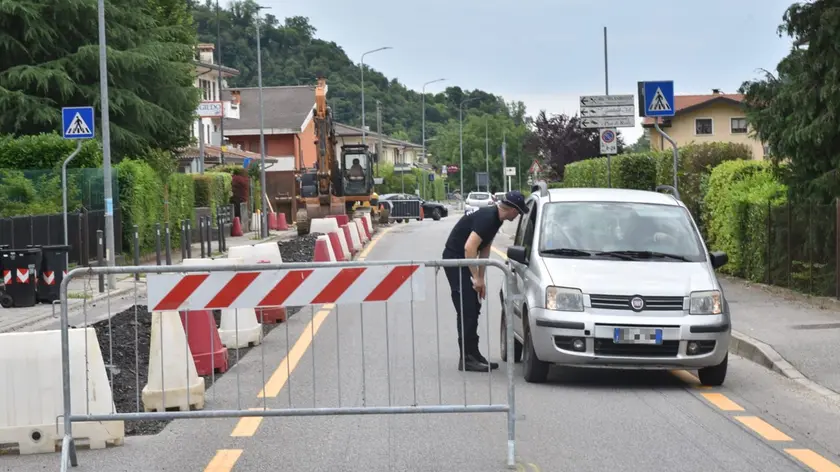 Lavori alla fognatura, le code tra Pieve e Follina