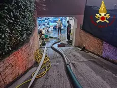 Maltempo a Vittorio Veneto: esonda il Meschio, interventi dei Vigili del Fuoco