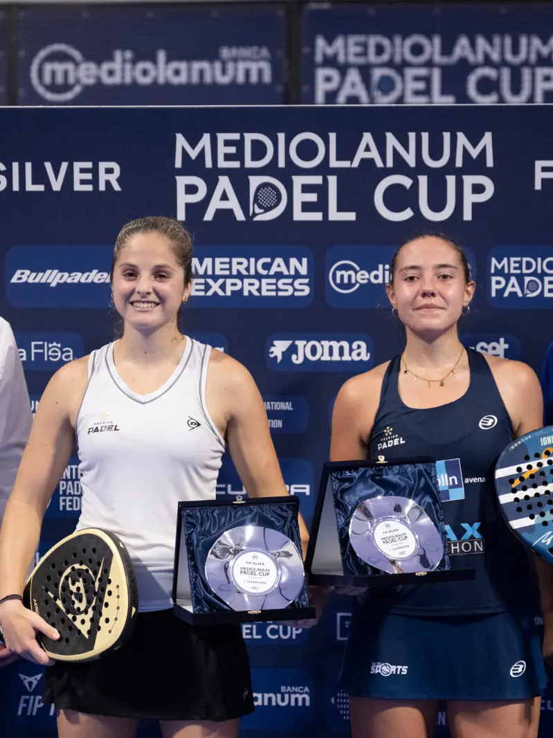 Le spagnole Perez Ortisz e Borrero, vincitrici del torneo femminile