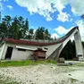 Lo stato attuale del trampolino di Zuel a Cortina d'Ampezzo