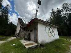 Il trampolino olimpico di Zuel a Cortina d'Ampezzo