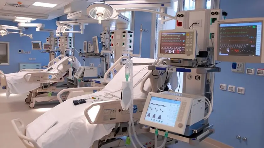 Il reparto di terapia intensiva e rianimazione