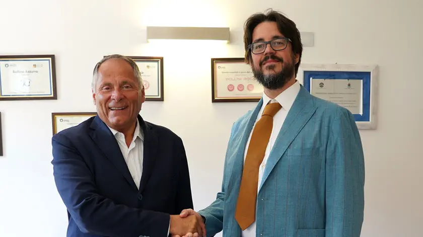 Il dg Benazzi con il nuovo primario Zanarella
