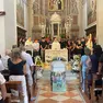 Il feretro di Andrea Falcone, per tutti Falco, in chiesa a Dosson (foto Nicola Mattiuzzo/Fotofilm)