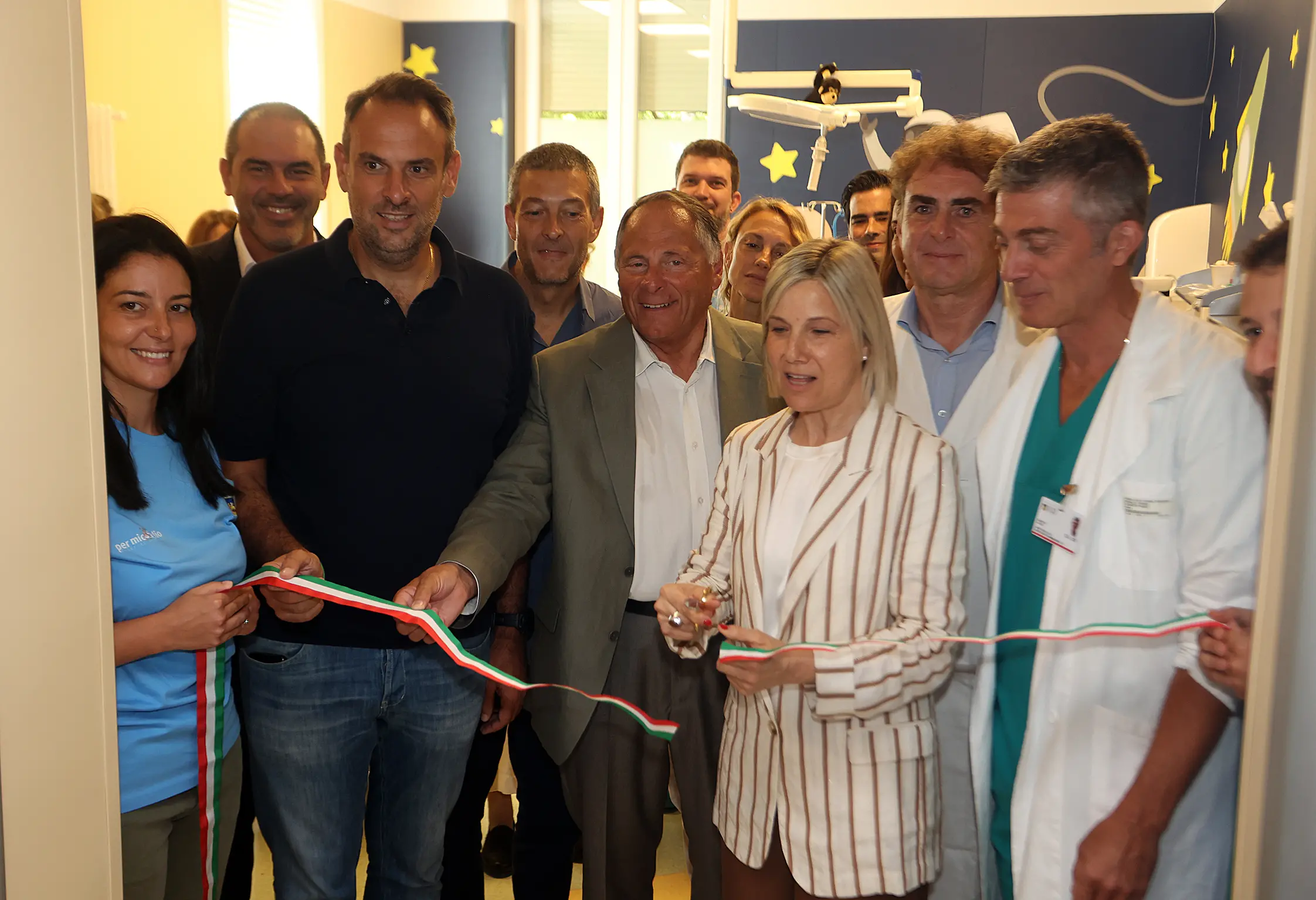 Il taglio del nastro