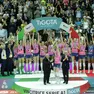 La festa per l'ultimo scudetto vinto dall'Imoco