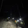 L'intervento dei soccorritori sulla Tofana