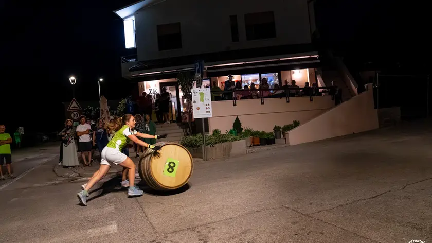 Il Palio delle botti, uno dei momenti clou dei festeggiamenti per Santa Margherita
