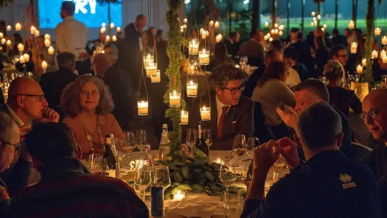 Una cena di gala alla Cantera in Ghirada