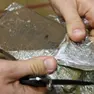 Un panetto di hashish