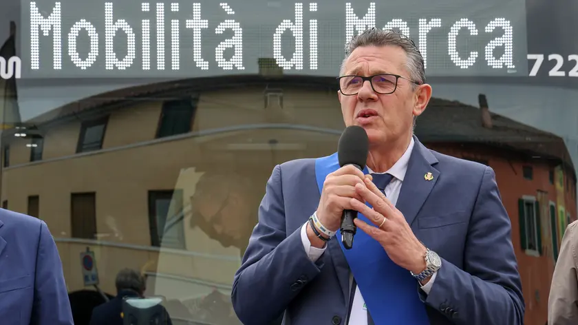 Il presidente della provincia Stefano Marcon