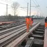 Un cantiere ferroviario per l'alta velocità