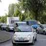 Traffico all'altezza di porta Carlo Alberto a Treviso