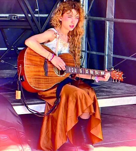 La cantante Silvia Randazzo