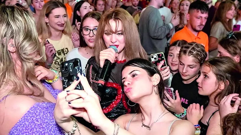 Silvia Randazzo e i selfie con i fans