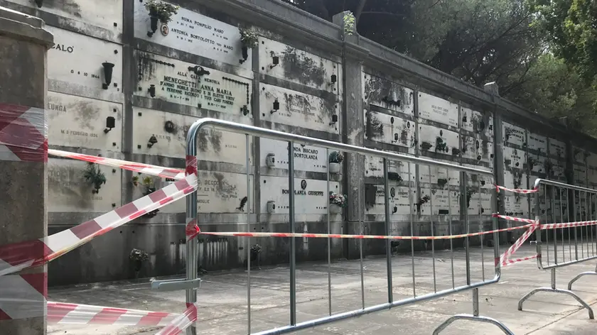L'ala storica del cimitero di San Lazzaro a Treviso chiude a oltranza