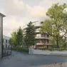 Come sarà la palazzina che sostituirà la villetta sull'Alzaia