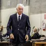 Gianni Zonin durante un’udienza del processo in aula bunker a Mestre