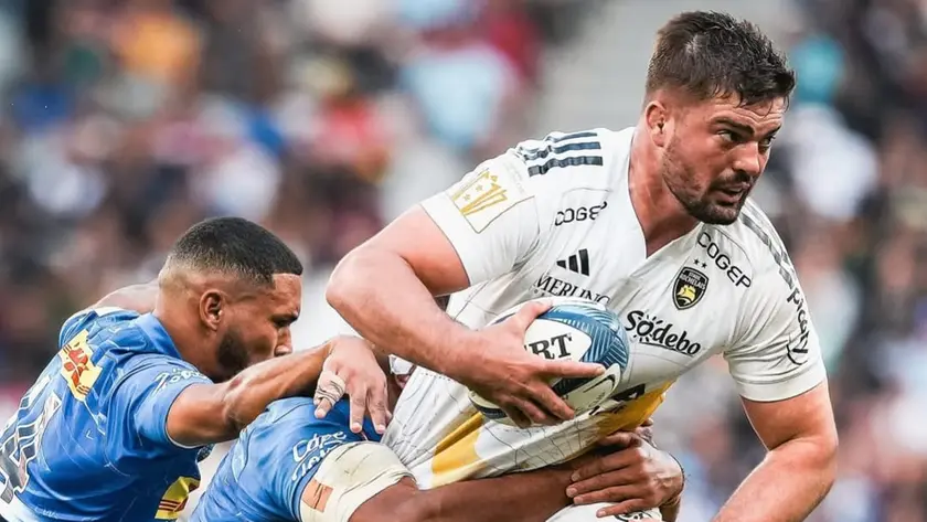 Un match tra Stormers e La Rochelais, squadre ai vertici del rugby i cui giocatori interessare alla Rebel League