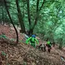 L'intervento del Soccorso alpino sopra Termine di Cadore