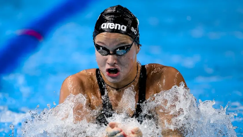 Anita Bottazzo in vasca (credit Dbm)