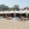 Le capanne dell'Excelsior, simbolo del Lido di Venezia