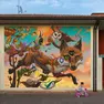 Il murales realizzato dallo spagnolo Dulk