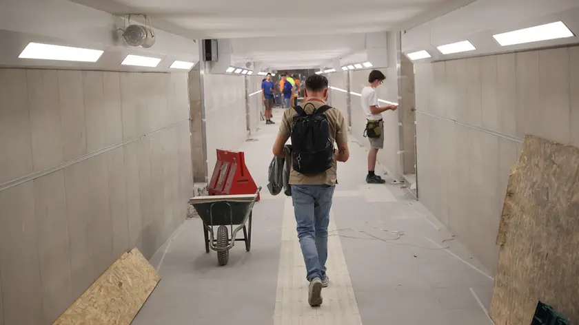Il sottopasso della stazione ferroviaria di Treviso è tornato utilizzabile
