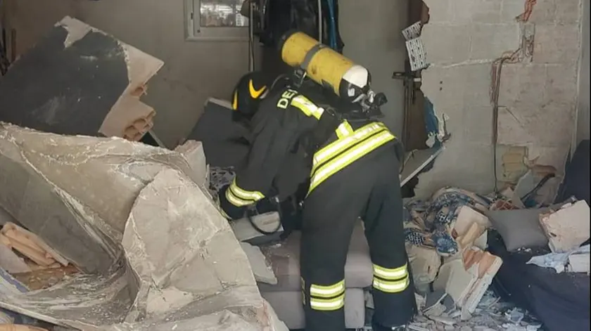 I danni provocati dall'esplosione